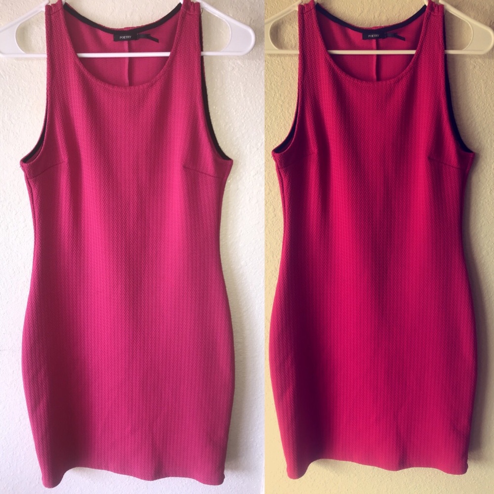 Hot pink dress 😍